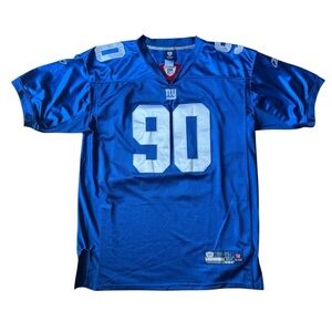 NY Giants Jason Pierre-Paul #90 NFL On Field Reebok Stitched Jersey Size: 52